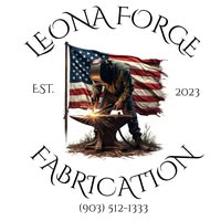 Leona Forge and Fabrication logo